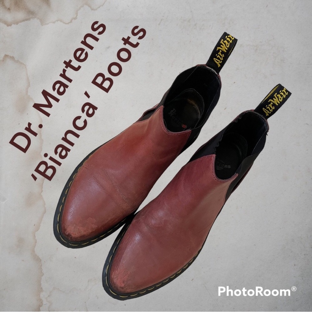 Dr. Martens Bianca ankle boots size 8 women’s